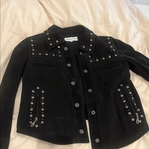 Alexander Wang Black Studded Jacket